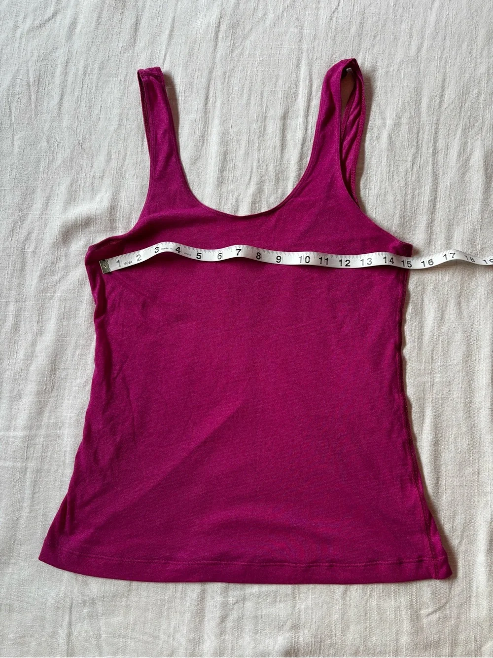 LULULEMON 10 Daily Straight Strap Scoop Neck Tank Top Yoga Workout Shirt - Pink